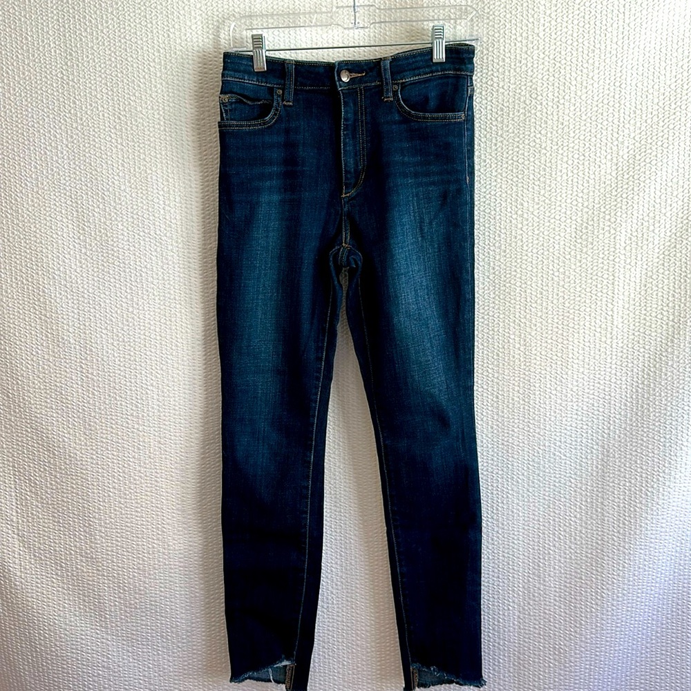 JOE’S JEANS The Charlie Skinny Jeans Size 28 High Rise Dark Blue Stretch Denim